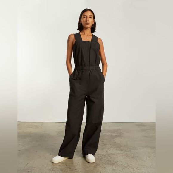 EVERLANE The Fatigue Apron Jumpsuit - Picture 1 of 13